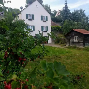 Old Bavarian House On The Romantic Road Harburg (Bavaria)